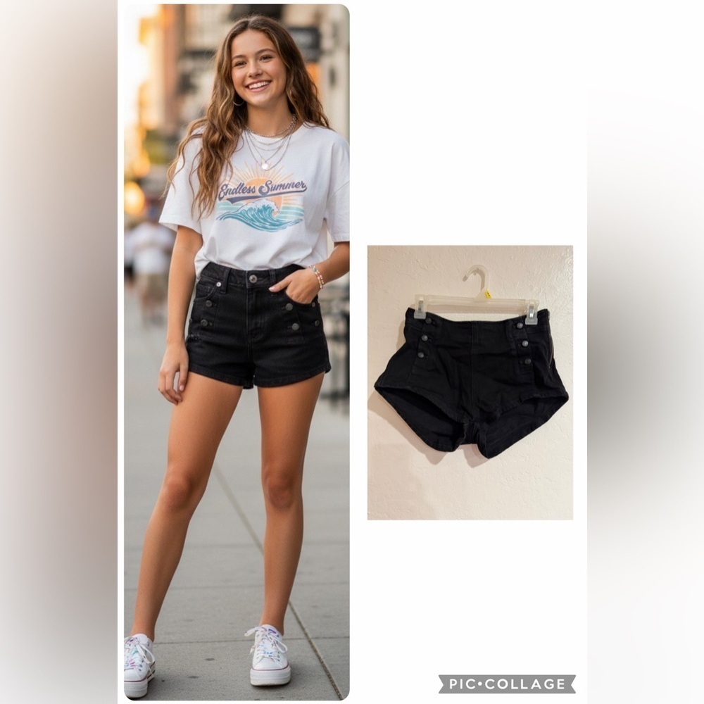 We The Free Black Women’s Shorts size 27
